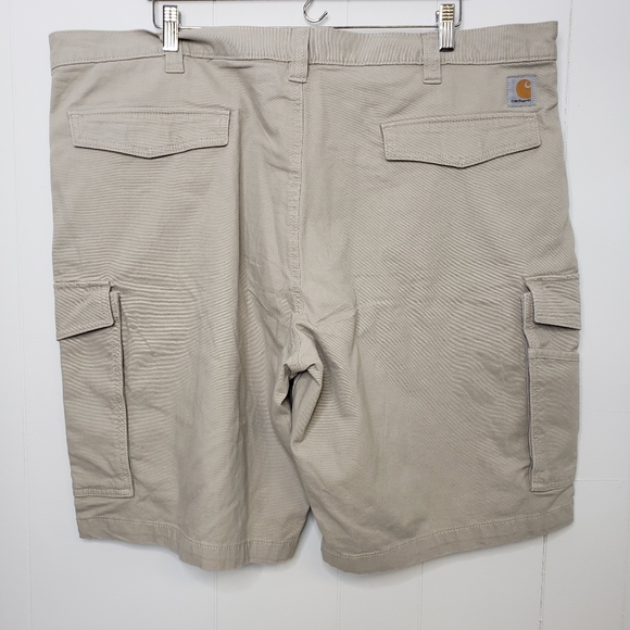 CARHARTT CARGO RELAXED FIT KAKHI SHORTS SIZE 44 - Picture 2 of 13